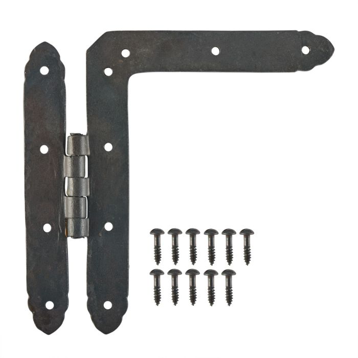 Dartington Steel HL Forged Beeswax Door Hinges
