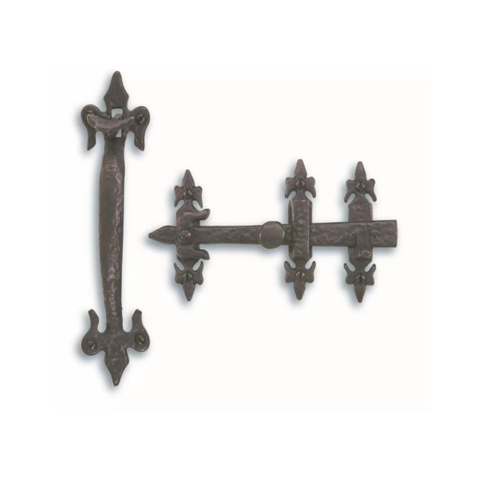 Dartington Steel Banbury Thumb Latch Set Beeswax 03-428