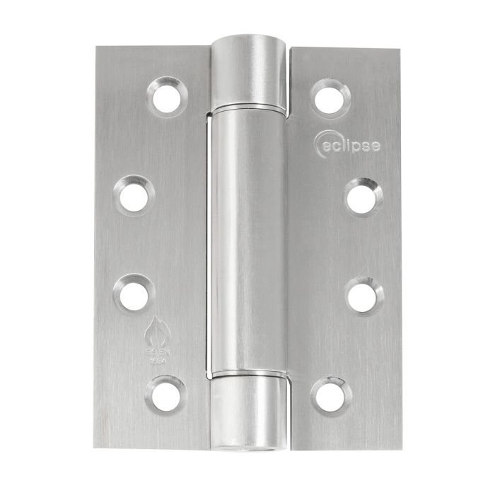 Eclipse Stainless Steel Single Action Spring Hinge 102x76mm (4x3”)