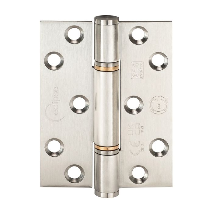Eclipse Grade 14 Stainless Steel Thrust Bearing Hinge – 102x76mm / 4x3