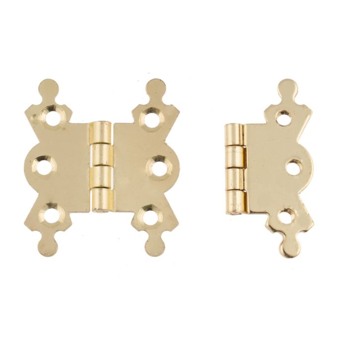 Eclipse Electro Brass Steel Butterfly Hinge 40mm – Pair
