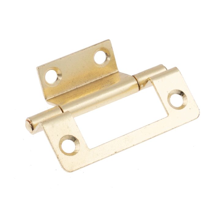 Eclipse Steel Double Cranked Flush Hinge 50mm – Pair