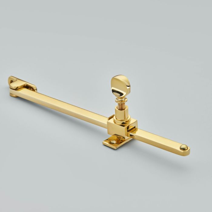Croft Hardware Sliding Casement Stay with Gas Tap Knob