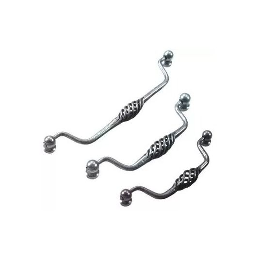 Brionne Caged Drawer Pull Handle 25-20209-Pewter Patine-202mm