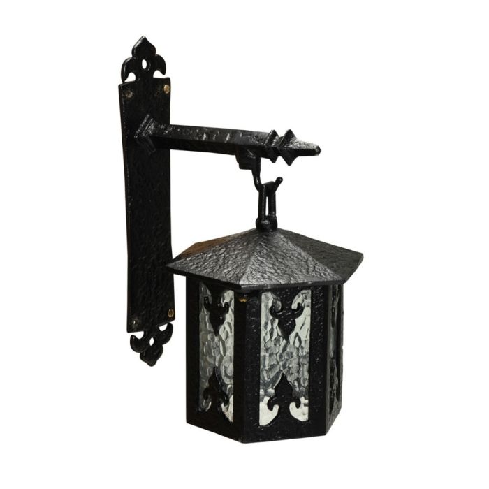 Kirkpatrick Hanging Wall Lantern Hexagonal Cage