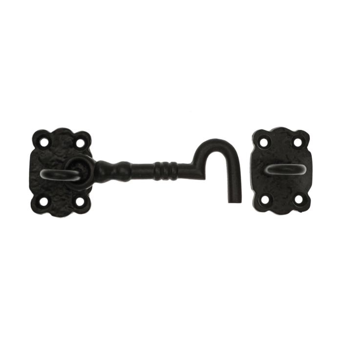 Eclipse Black Antique Pattern Cabin Hook