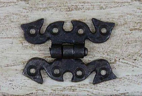 Cottingham - Snake Hinge - Antique Iron