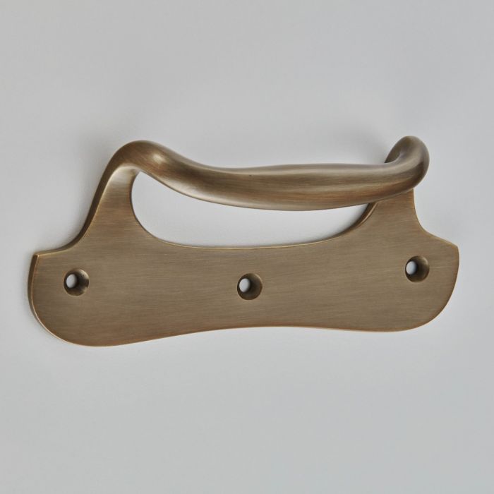 Croft Hardware Ornate Sash Handle on Backplate