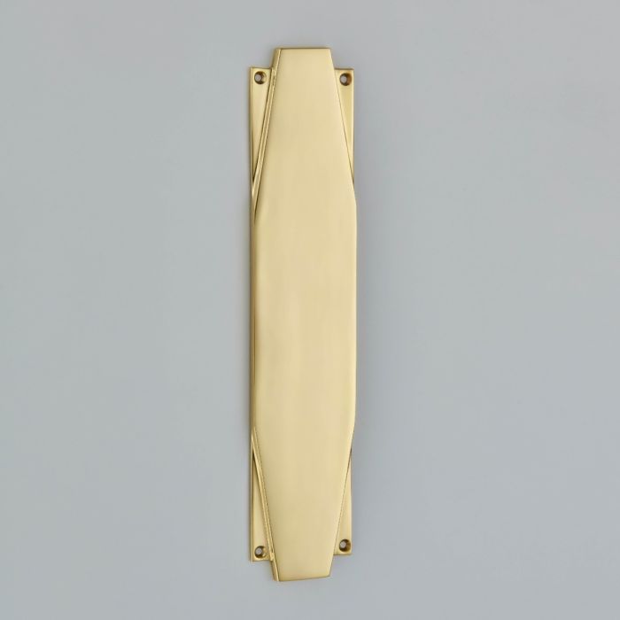 Croft Hardware Art Deco Finger Plate