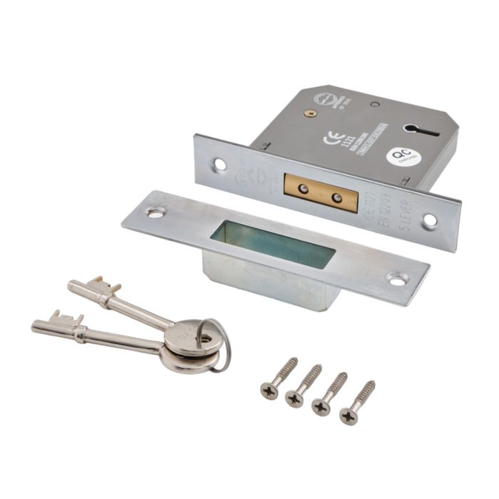 Eclipse 71 Series Locks & Latches - CE, UKCA 5 Lever Mortice Deadlock
