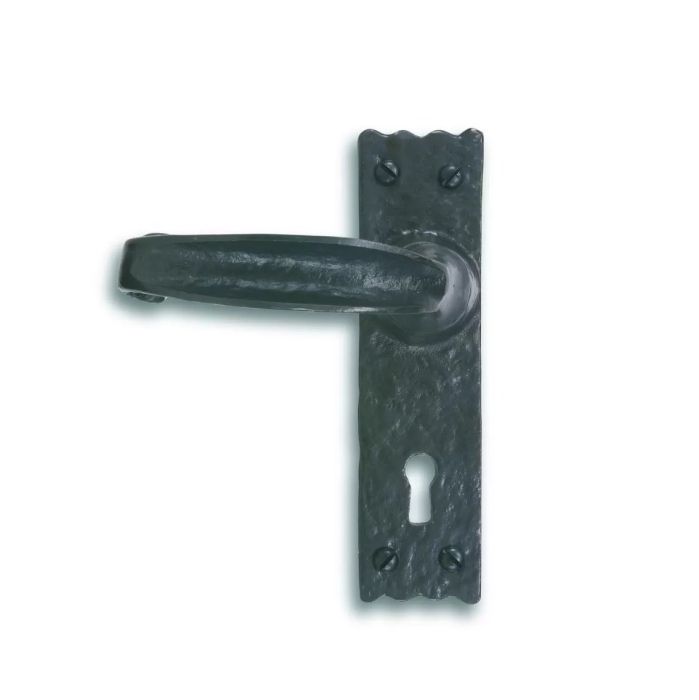 Rochester Lever Handles Set Dartington Steel
