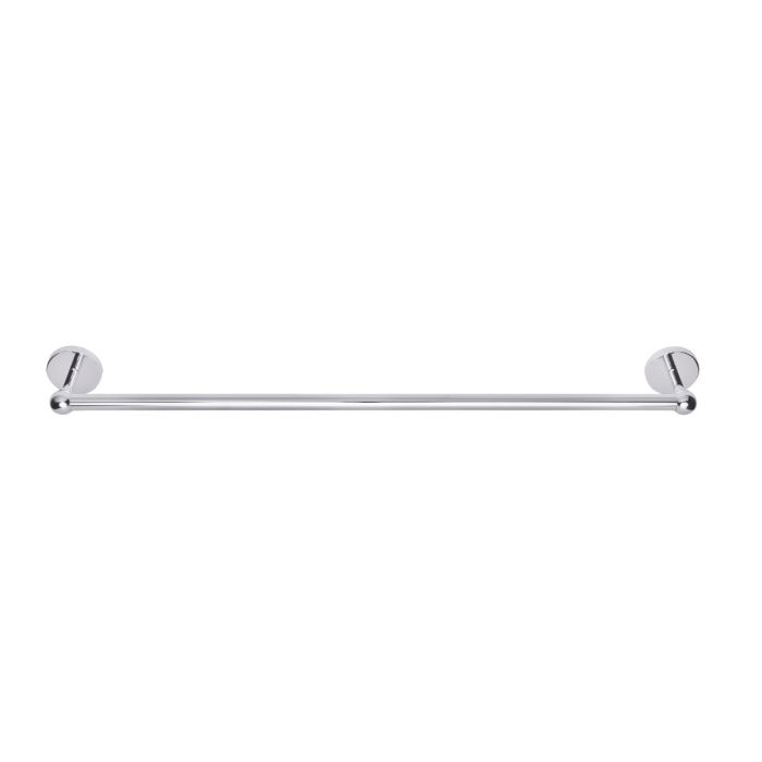 Eclipse 800 Series Polished Chrome Plated Concealed Fix Single Towel Rail