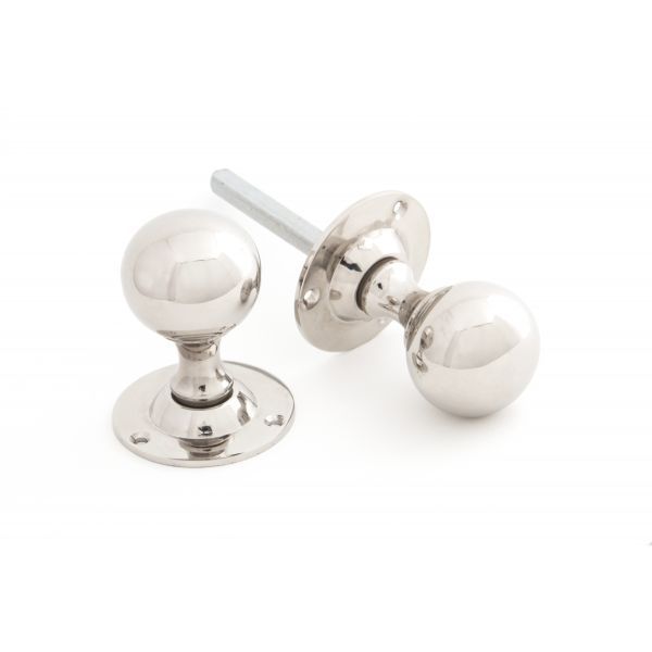 From The Anvil Ball Mortice Door Knob - Pair
