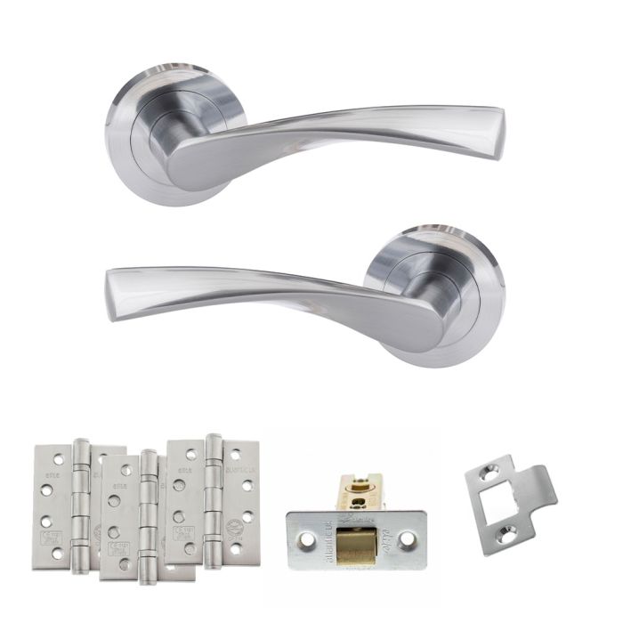Atlantic Hardware Eco Aqua Door Handle Pack - Latch Set