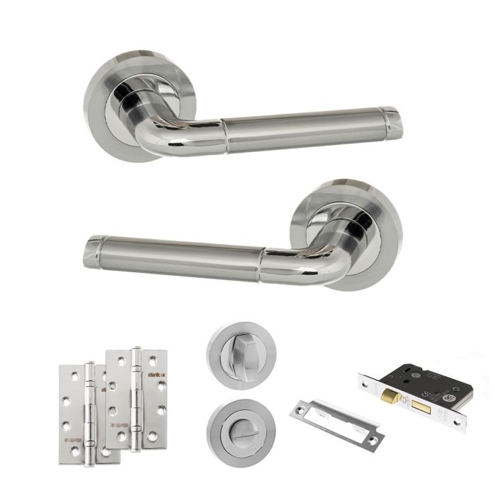 Atlantic Hardware Eco Ocean Door Handle Pack - Bathroom Set