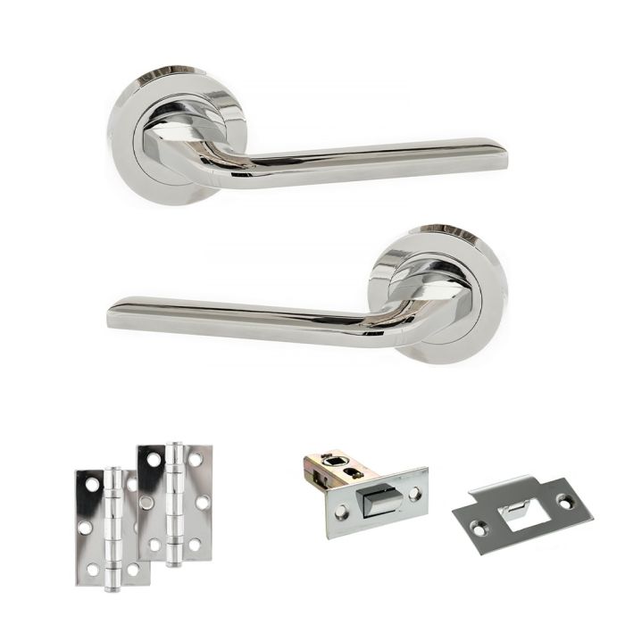 Atlantic Hardware Eco Surf Door Handle Pack - Latch Set