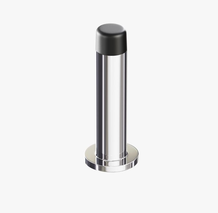 Prima Hardware Wall Mounted Door Stop. Cylinder Long Dia
