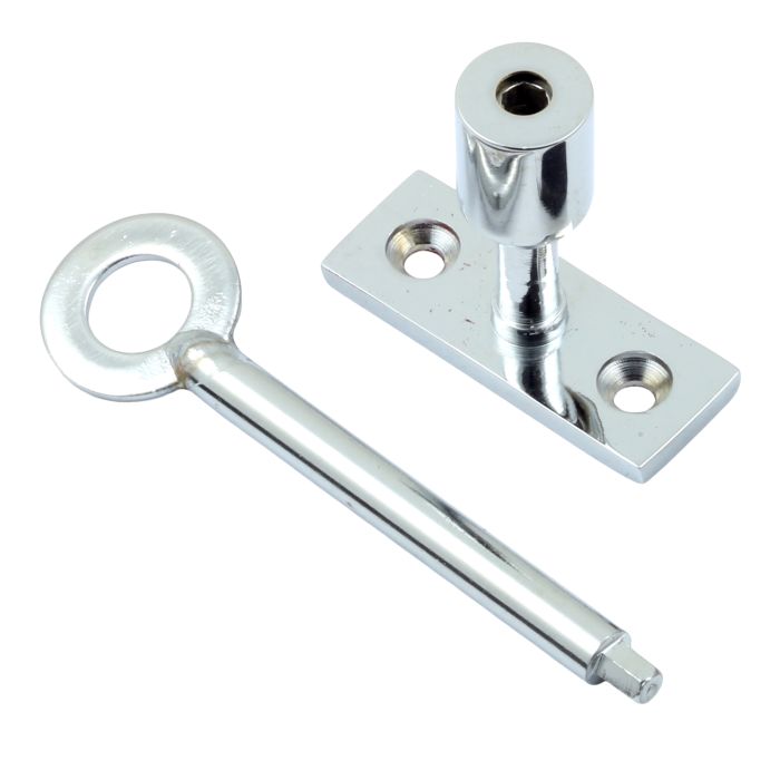 Prima Hardware Locking Casement Stay Pin c/w key