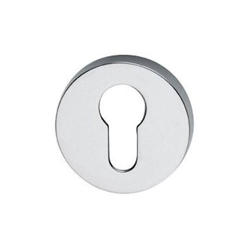 M.Marcus DND Euro Profile Keyhole Escutcheon Round - Polished Chrome