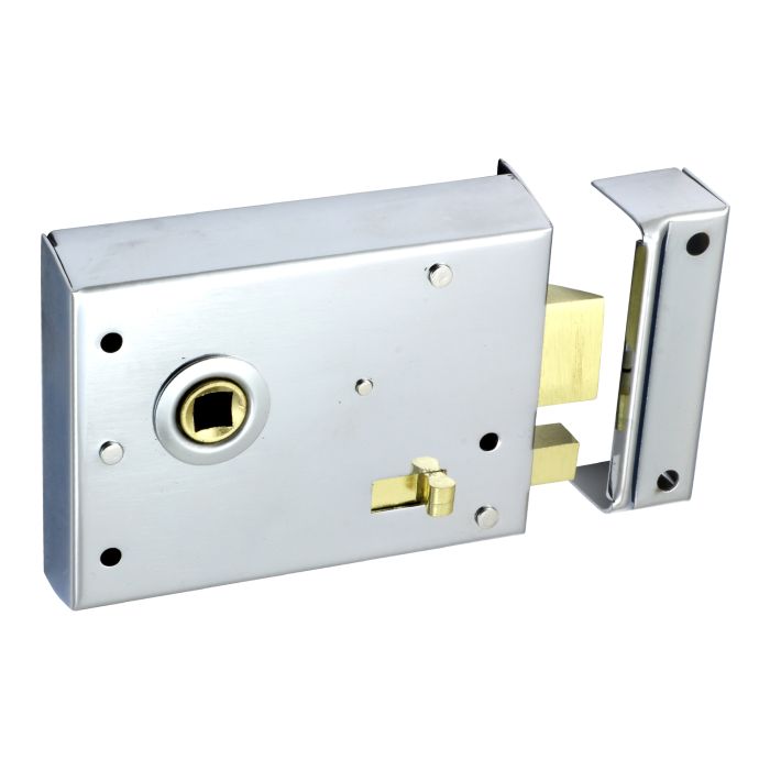 Prima Hardware Rim Latch with Locking Snib Backset Width Height