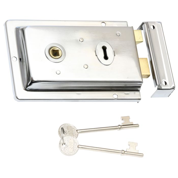 Prima Hardware Steel Rim Lock Width Height Handle Backset Key Backset