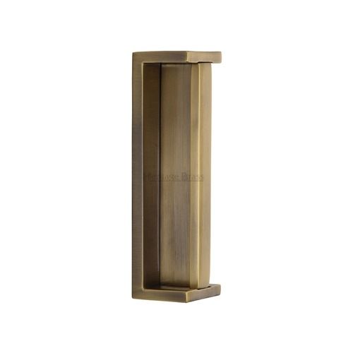 M.Marcus Heritage Brass Sliding Flush Pull