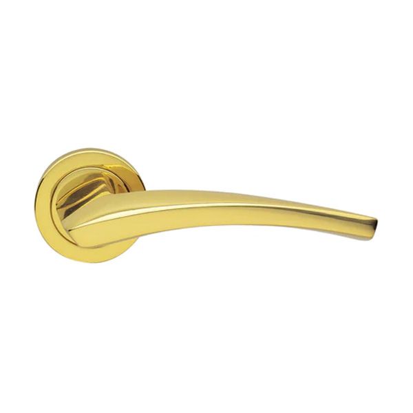 Carlisle Brass Manital Dune Door Handle on Slim Rose - Pair