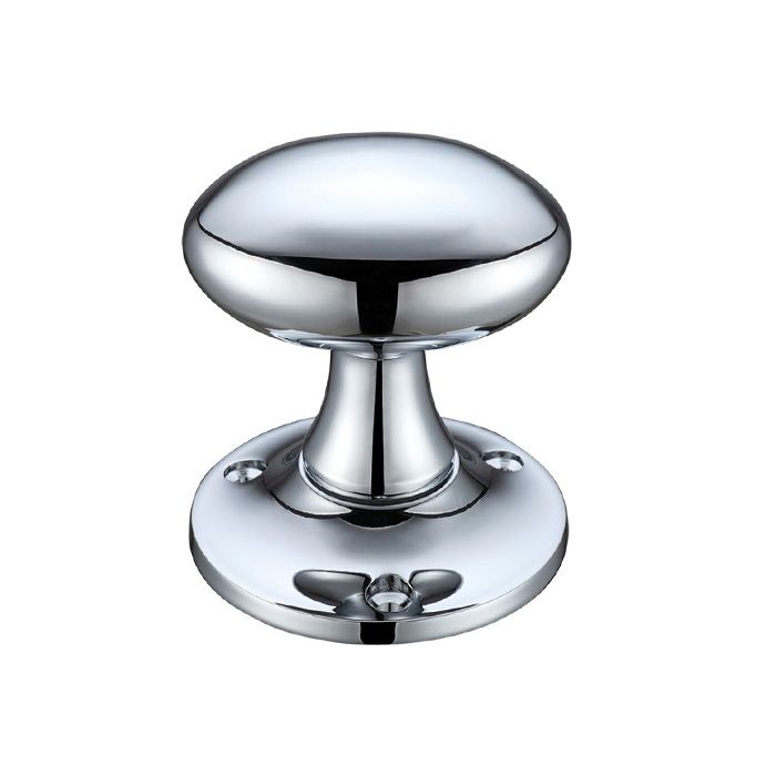 Fulton & Bray Unsprung Classical Oval Mortice Door Knob - Pair