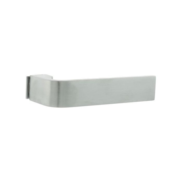 Atlantic Hardware - Forme Monza Door Handle on Concealed Rose - Satin Chrome - Pair