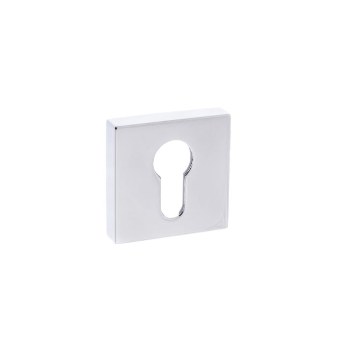 Atlantic Hardware Euro Profile Forme Square Escutcheon - Pair