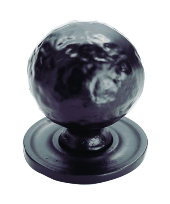 Carlisle Brass Fingertip Design Hammered Pattern Ball Knob