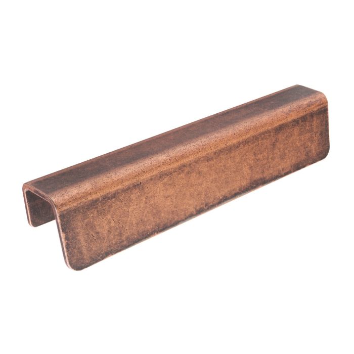 Second Nature - Hatton Finger Pull - Aged Copper - Centres 96mm