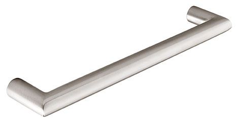 Second Nature - Hook Cupboard Handle - Stainless Steel Effect - Centres 160mm 