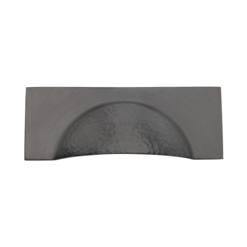 M.Marcus Heritage Brass Hampshire Drawer Cup Pull Hammered Design