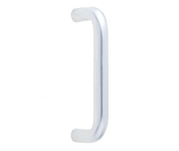 Frelan Aluminium 19mm D Shape Pull Handle Bolt Through Fixing