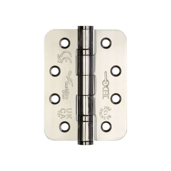 Frelan Jedo Stainless Steel Grade 13 Radiused Ball Bearing Hinges 102x76mm