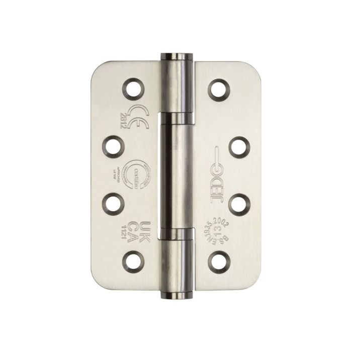 Frelan Certifire Jedo Stainless Steel Grade 13 Radiused Polymer Bearing Hinge (3 Pack)