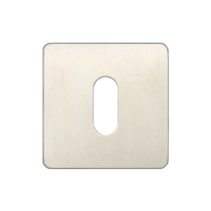 Frelan Standard Profile Stainless Steel Square Escutcheon