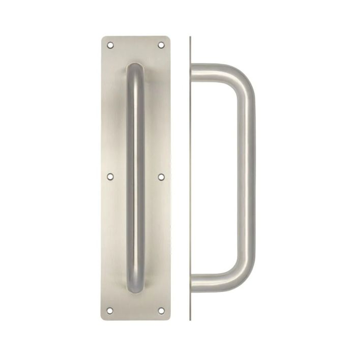 Frelan Door Pull Handle on Backplate
