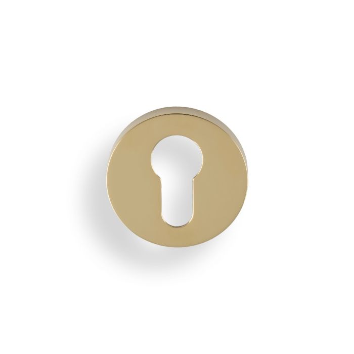 Valli Euro Profile Push-on Round Rosette Escutcheon