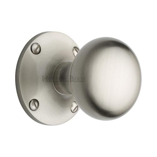 M.Marcus Heritage Brass Kensington Mortice Door Knob - Pair