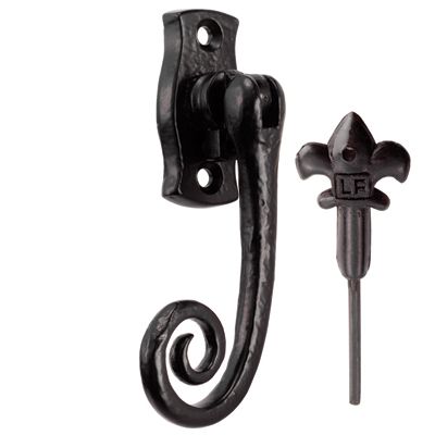 Ludlow Foundries Locking Curly Tail Espagnolette Fastener