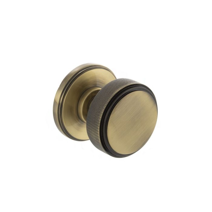 Atlantic Hardware Milhouse Brass Harrison Solid Brass Mortice Door Knob - Pair