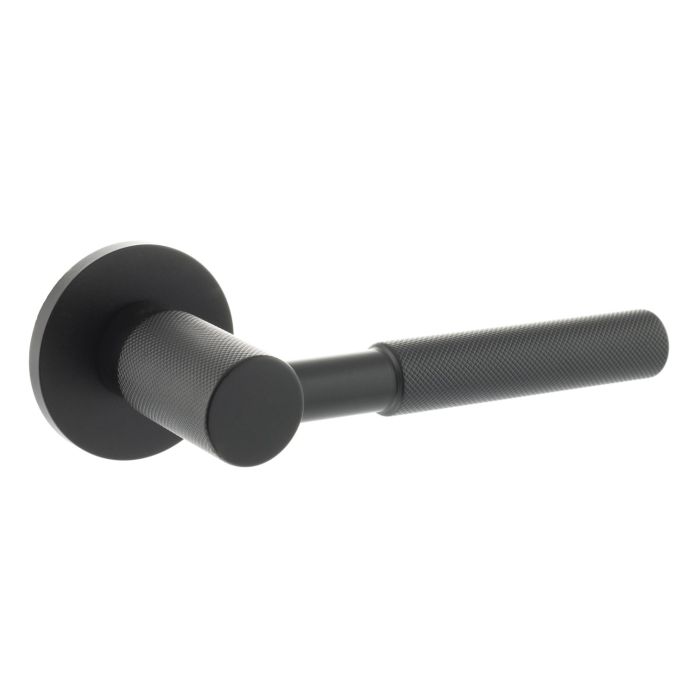 Atlantic Hardware Millhouse Brass Mason Designer Door Handle on Slimline Rose - Pair