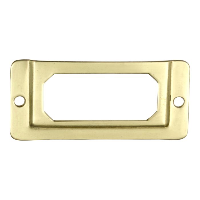 Prima Hardware Card / Label Frame With Pull