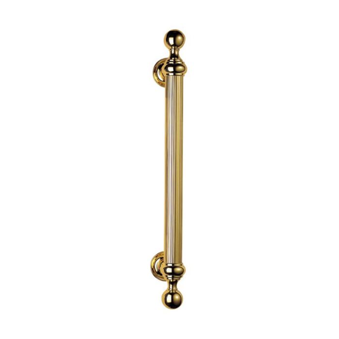 Carlisle Brass - Reeded Grip Door Pull Handle - Polished Brass