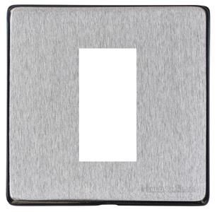 Heritage Brass Vintage Range Satin Chrome, X03 - 1 Module Euro Plate