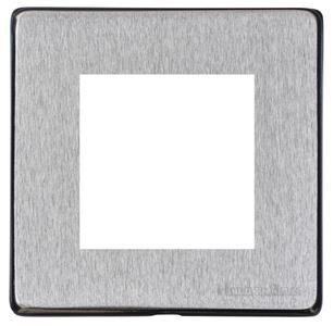 Heritage Brass Vintage Range Satin Chrome, X03 - 2 Module Euro Plate