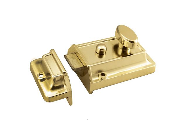 Eurospec Traditional Rim Cylinder Night Latch