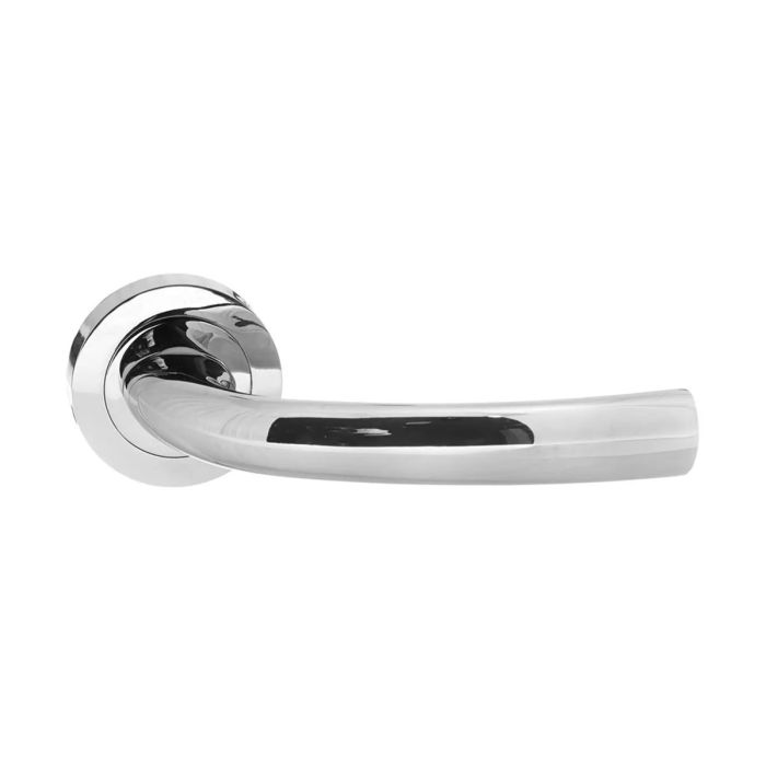 Atlantic Hardware Status Nevada Door Handle on Rose - Pair